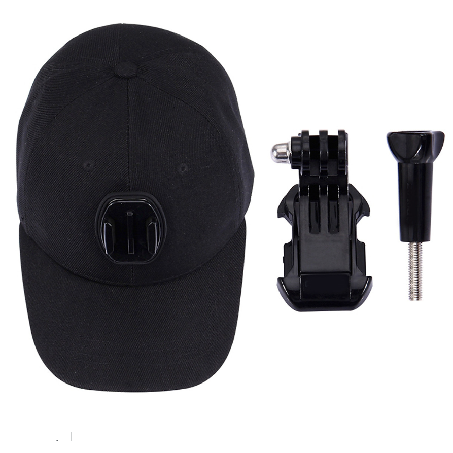 Nón Mũ lưỡi trai có ngàm gắn mọi GoPro và Action Cam