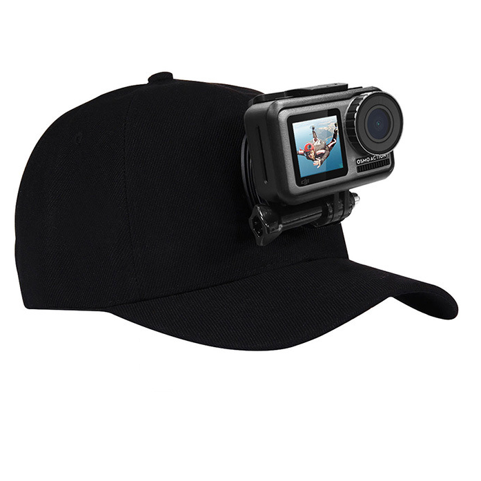 Nón Mũ lưỡi trai có ngàm gắn mọi GoPro và Action Cam