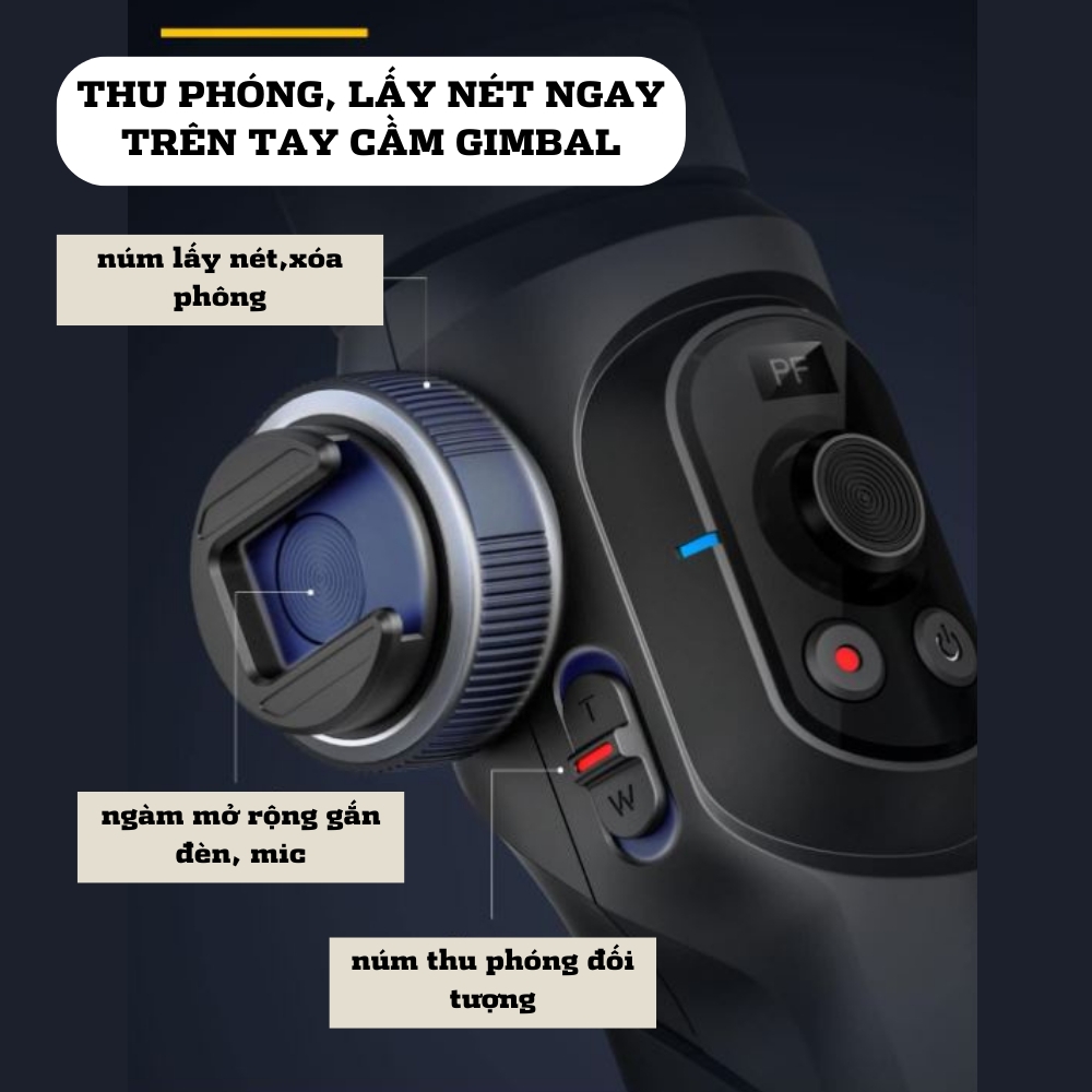 Gimbal Aochuan Smart S2 - Tay cầm chống rung cao cấp