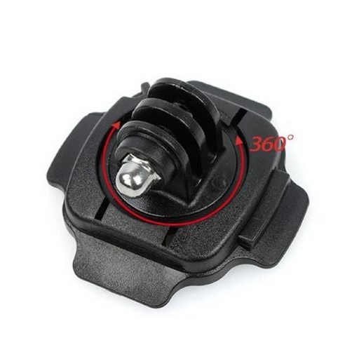 Mount dán nón bảo hiểm xoay 360 độ gắn GoPro, Action Cam