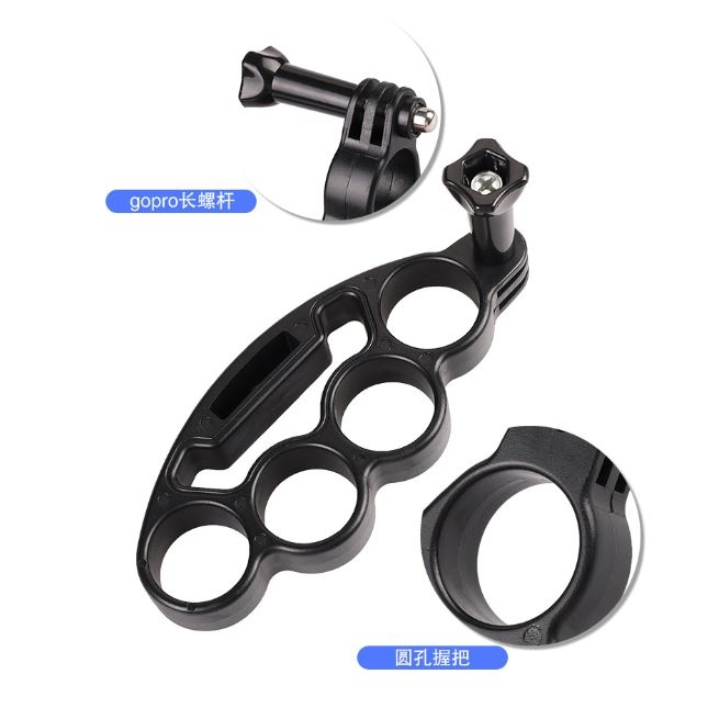 Tay cầm xỏ ngón gắn Actioncam, gopro , nhỏ gọn tiện lợi