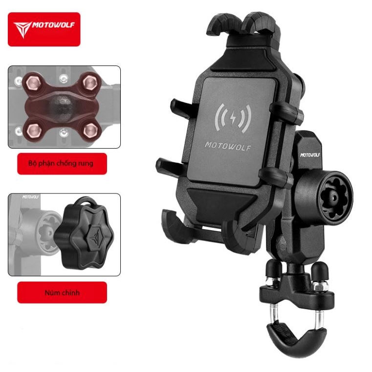 Giá đỡ điện thoại chống rung MOTOWOLF MDL 2827