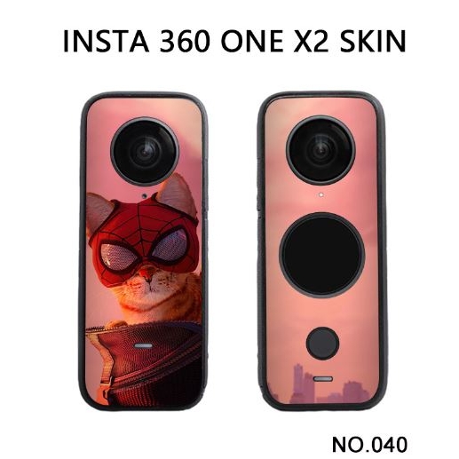 Miếng dán PVC chống trầy xước cho Insta360 One X2 X3 -Skin dán mặt trước và sau cho camera