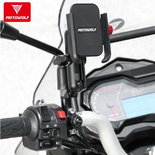 Giá đỡ điện thoại MOTOWOLF hỗ trợ sạc MDL2821