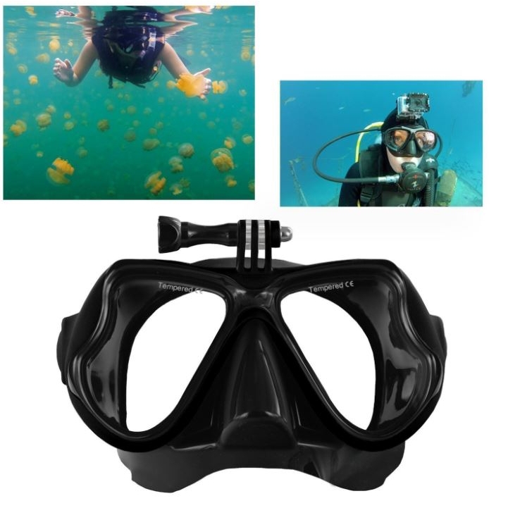 Kính lặn biển có mount gắn Action Camera, Gopro, Sjcam