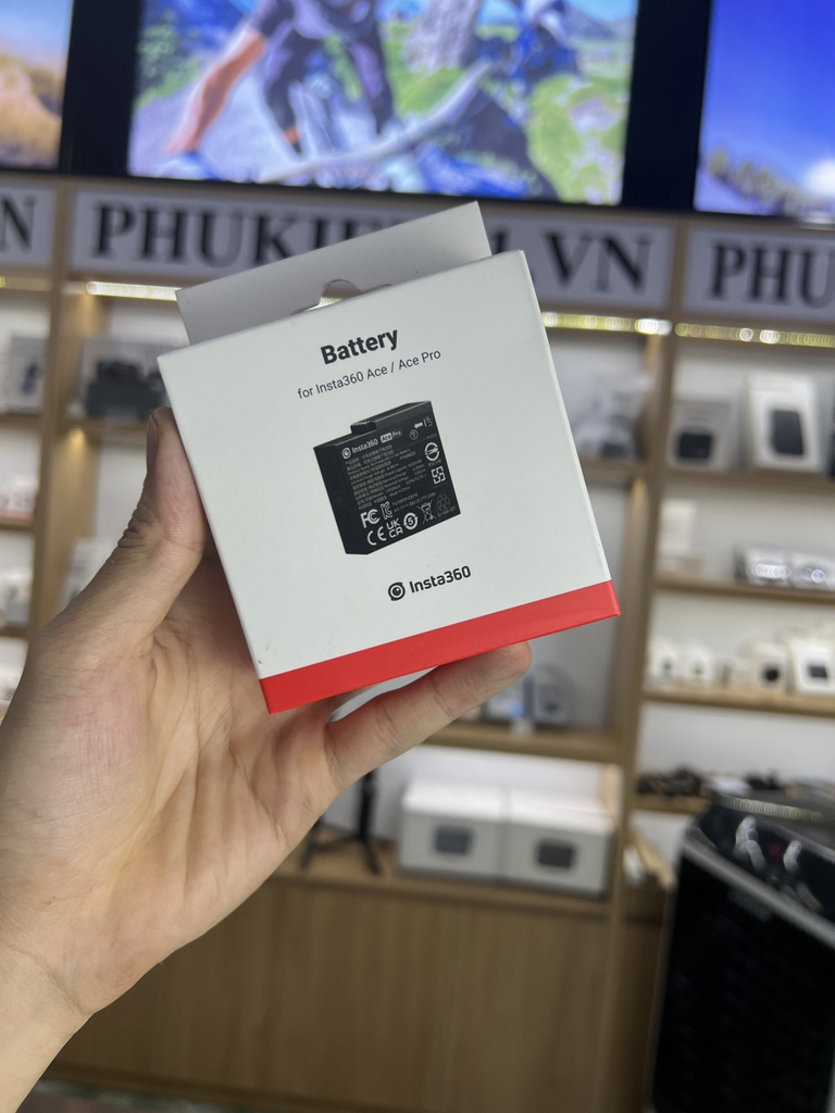Pin và Dock sạc nhanh dành cho Insta360 Ace/Ace Pro 2 - Hàng Chính Hãng
