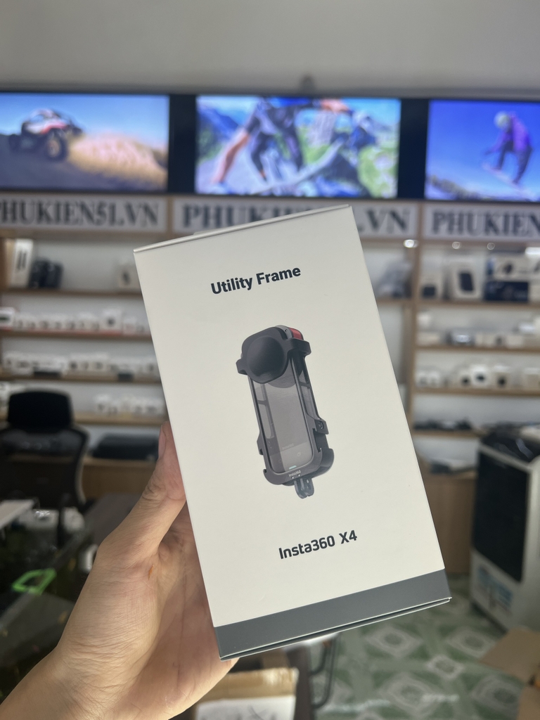 Khung Nhôm Chính hãng Insta360 X4 hỗ trợ quay vlog bảo vệ camera - Chính Hãng
