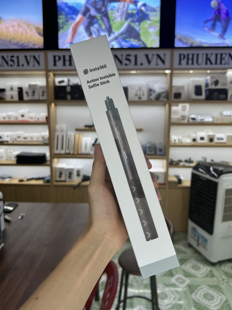 Insta360 Action Invisible Selfie Stick - Gậy tàng hình carbon fiber 100cm Insta360 -  Chính hãng