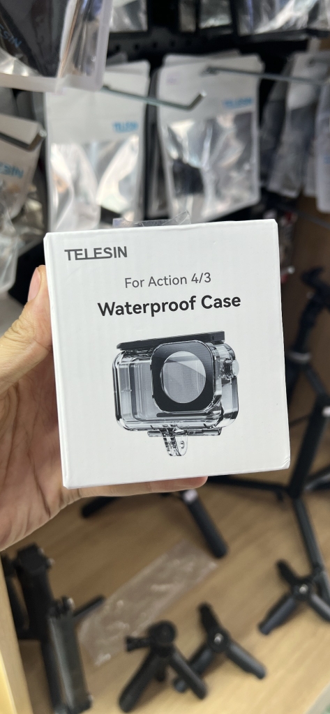 KHUNG VỎ CHỐNG NƯỚC TELESIN DIJ OSMO ACTION 5 Pro/ 4 /3 lặn sâu tới 40m