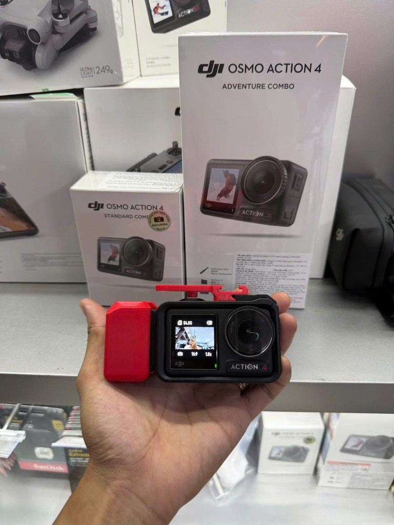 Tay cầm in 3D chụp ảnh cho Action 5 Pro 4 3 dễ dàng tiện lợi độc đáo