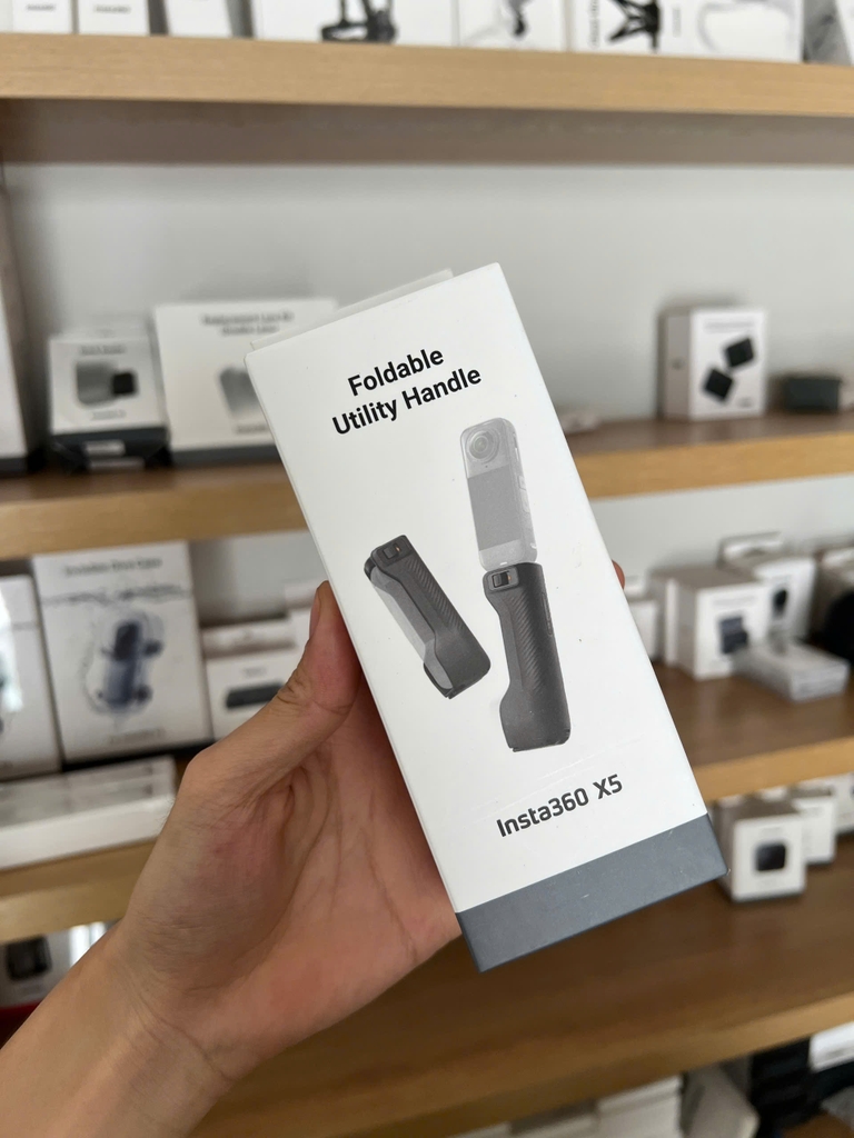 Insta360 X4 X5 Foldable Utility Handle - Tay cầm gấp gọn bảo vệ cho Insta360 X5