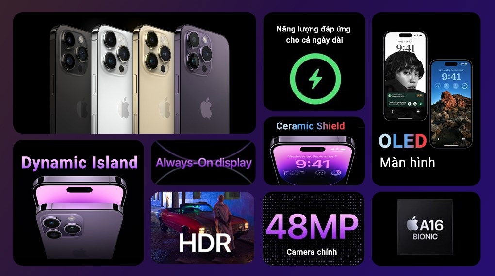 Điện thoại iPhone 14 Pro Max 256GB