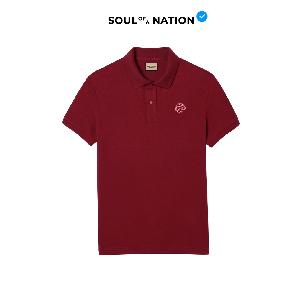 Áo Polo Cotton Pique - Thêu 12 Con Giáp Tinh Tế