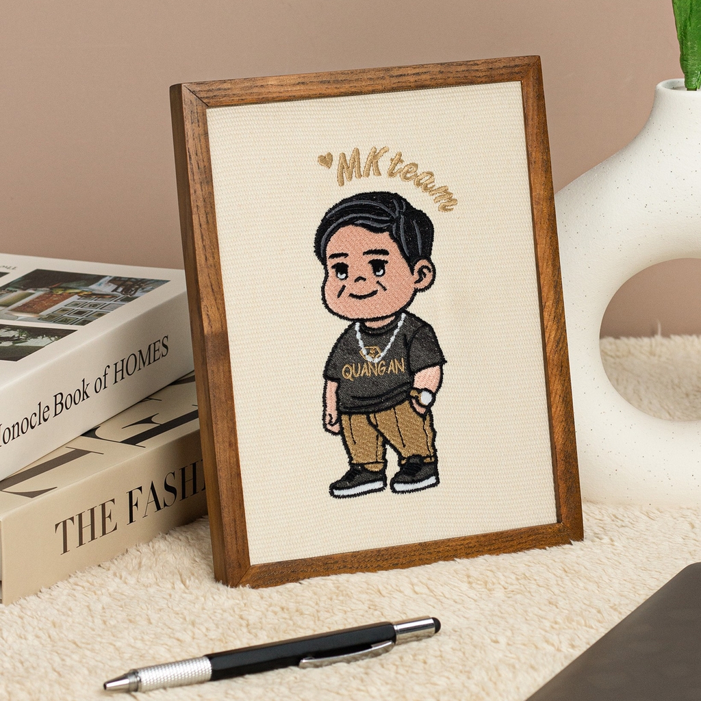 Dự án Thêu hình chuyển chibi 