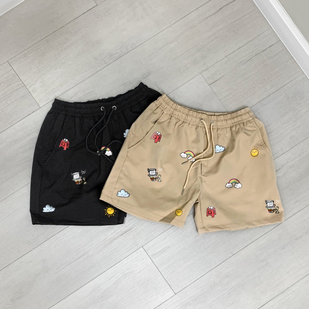 Quần Shorts Unisex - Lazy Pattern