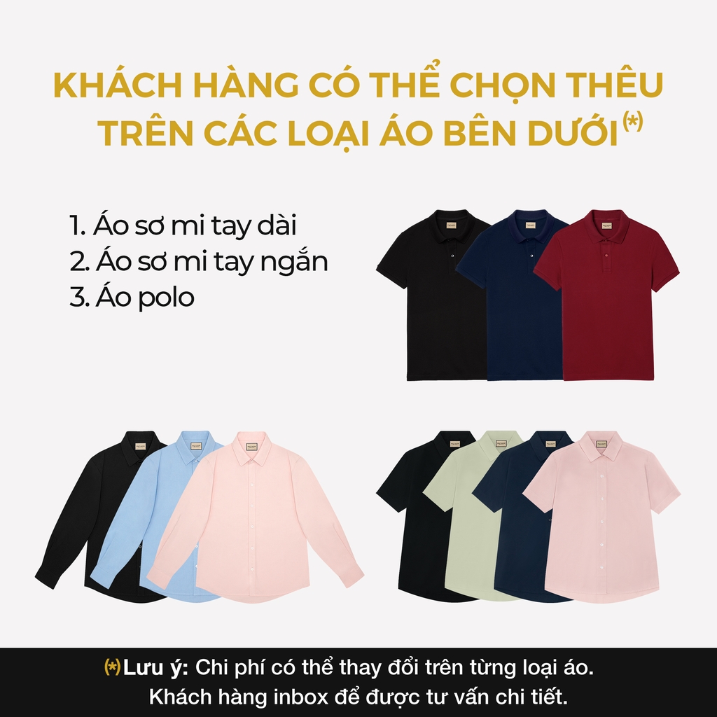 Áo Thun Thêu Ruy Băng Thủ Công - Hoa Mai