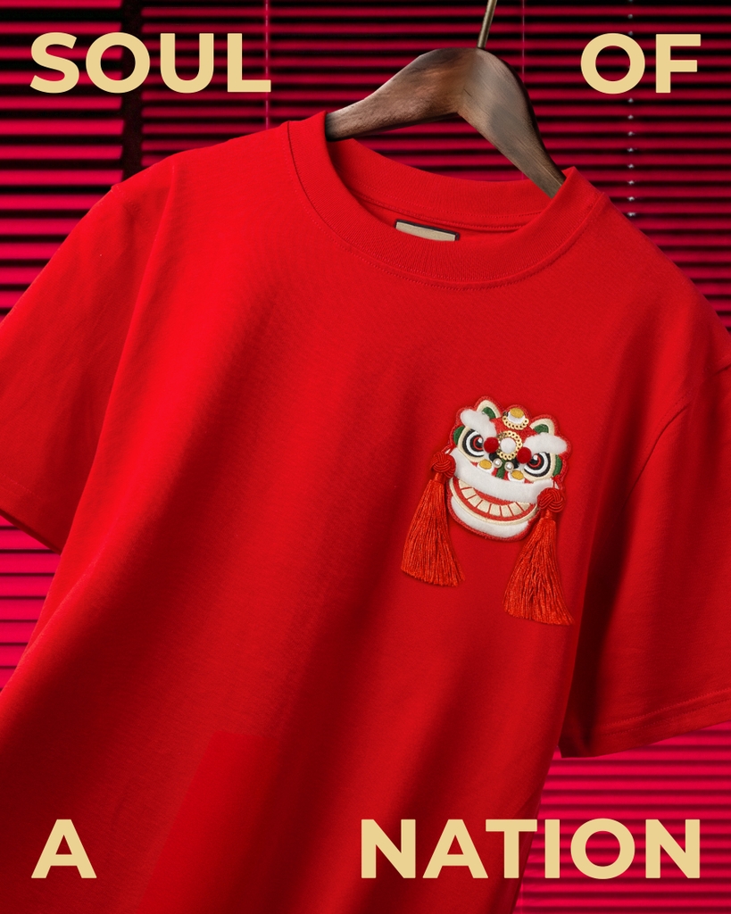 Áo Thun - Thêu Patch Lân 2026