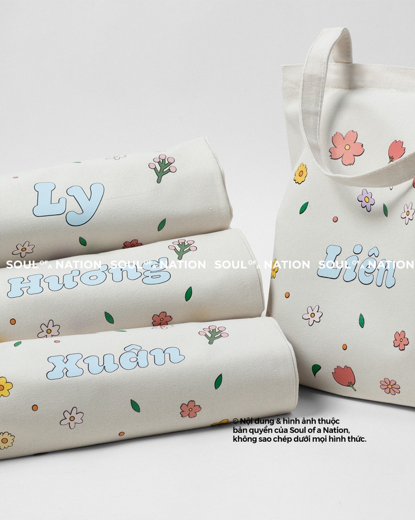 Dự án Túi tote thêu theo yêu cầu Axon Active