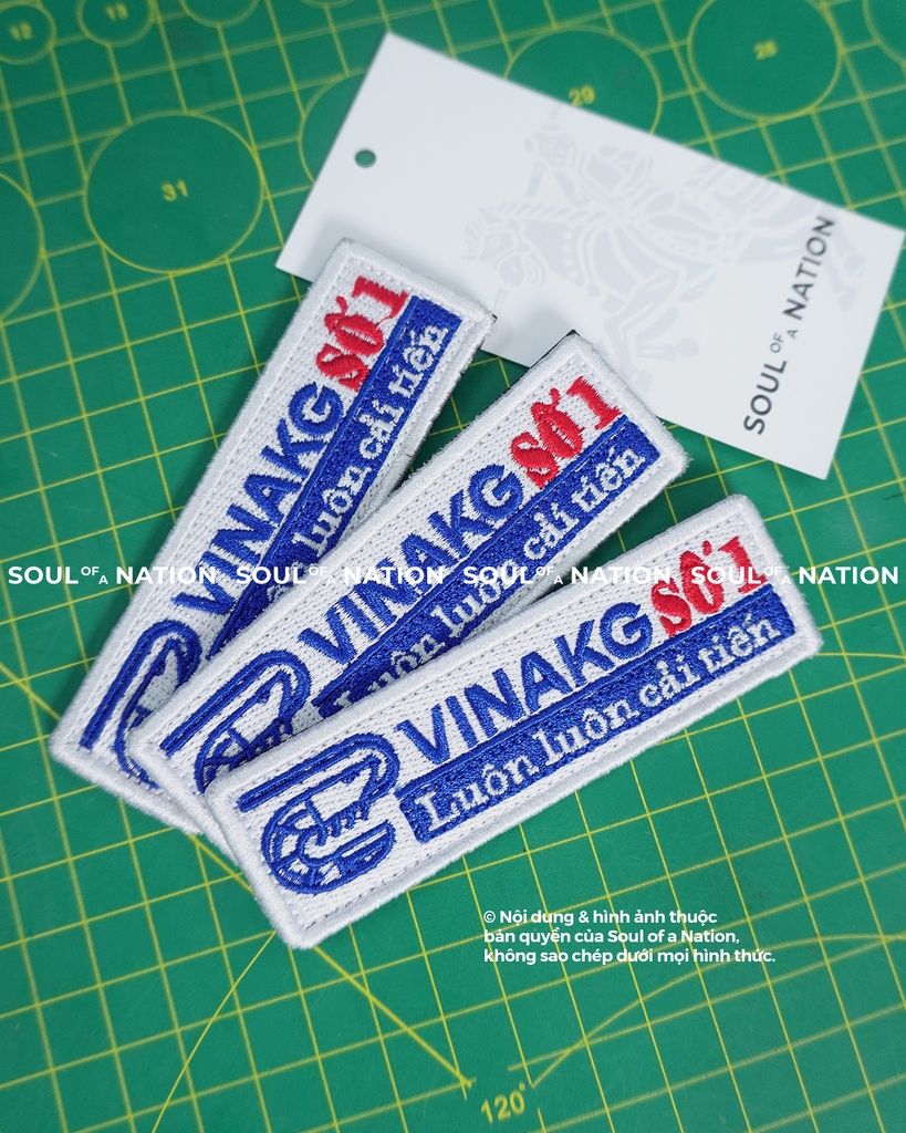 Patch thêu hình ôm viền VINAKG SỐ 1 theo yêu cầu