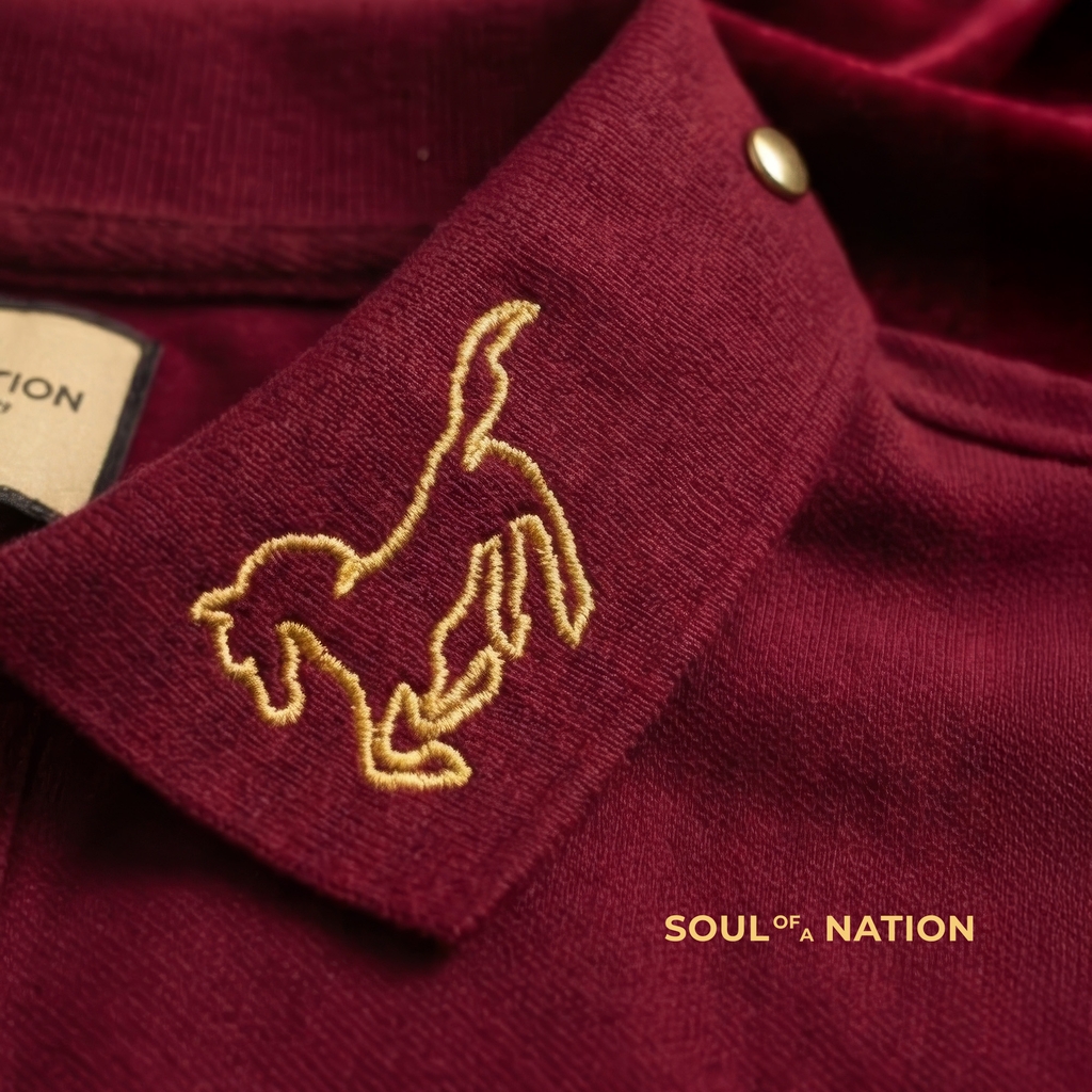 Áo Polo - Thêu Song Mã Phi Phong