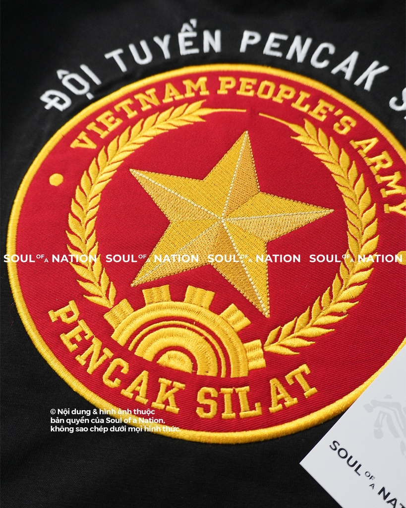 Dự án Áo Thun thêu theo yêu cầu PENCAK SILAT