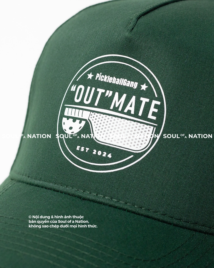 Dự án Nón lưỡi trai thêu OUT MATE theo yêu cầu