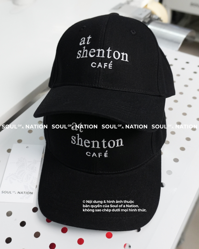 Dự án Nón lưỡi trai thêu theo yêu cầu At Shenton Café
