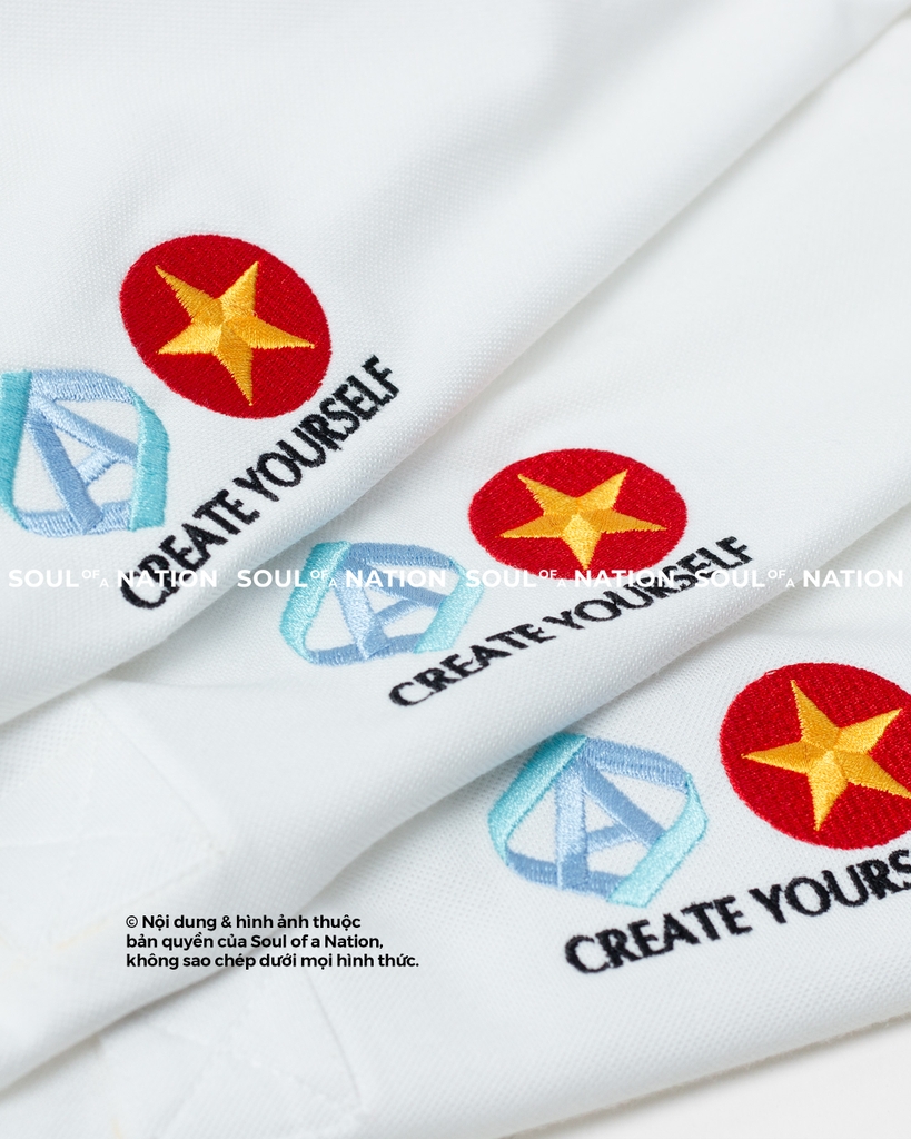 Dự án Áo Polo thêu theo yêu cầu CREATE YOURSELF