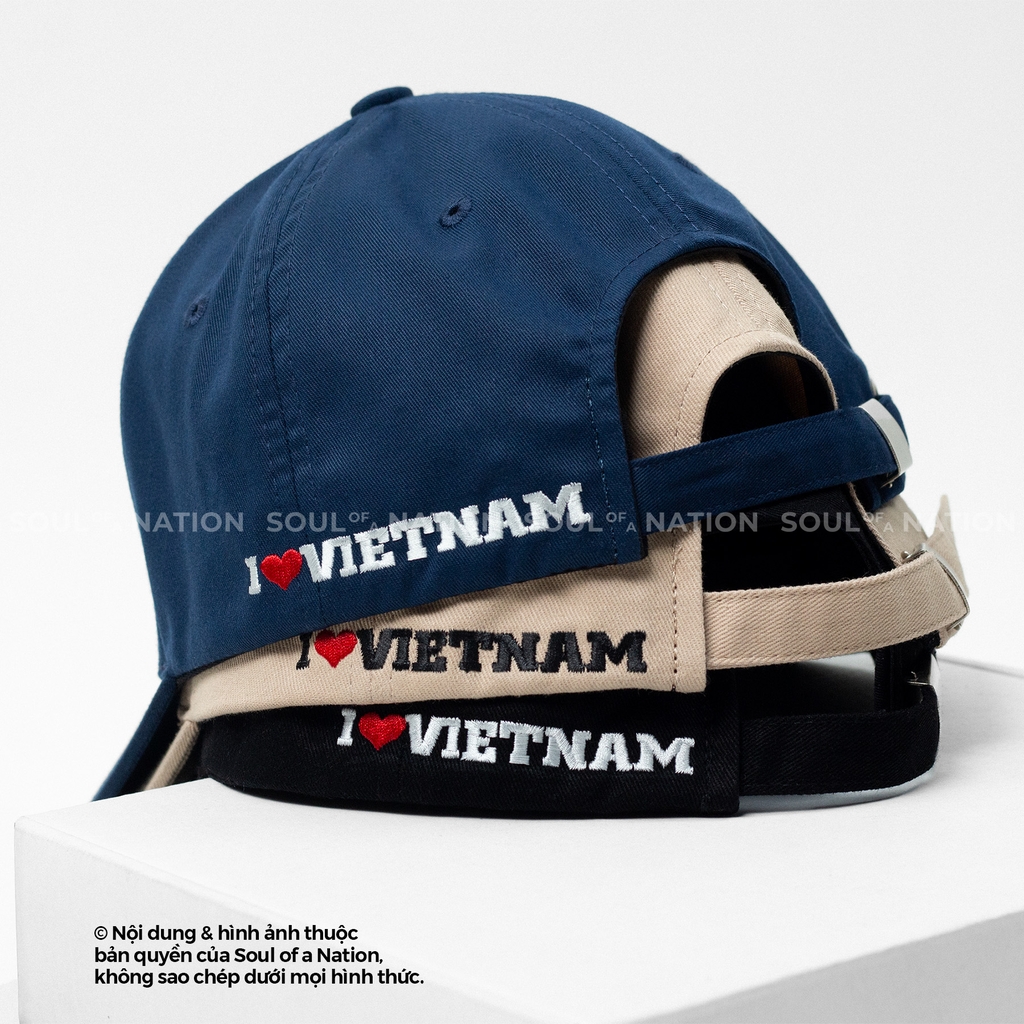 Dự án Nón lưỡi trai thêu I LOVE VIETNAM theo yêu cầu