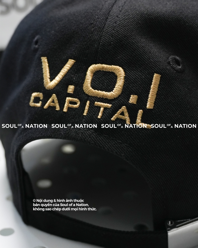 Dự án Nón lưỡi trai thêu theo yêu cầu V.O.I Capital