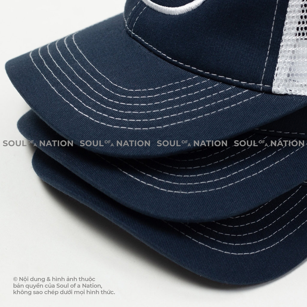 Dự án Nón trucker đồng phục thêu Vibefree theo yêu cầu