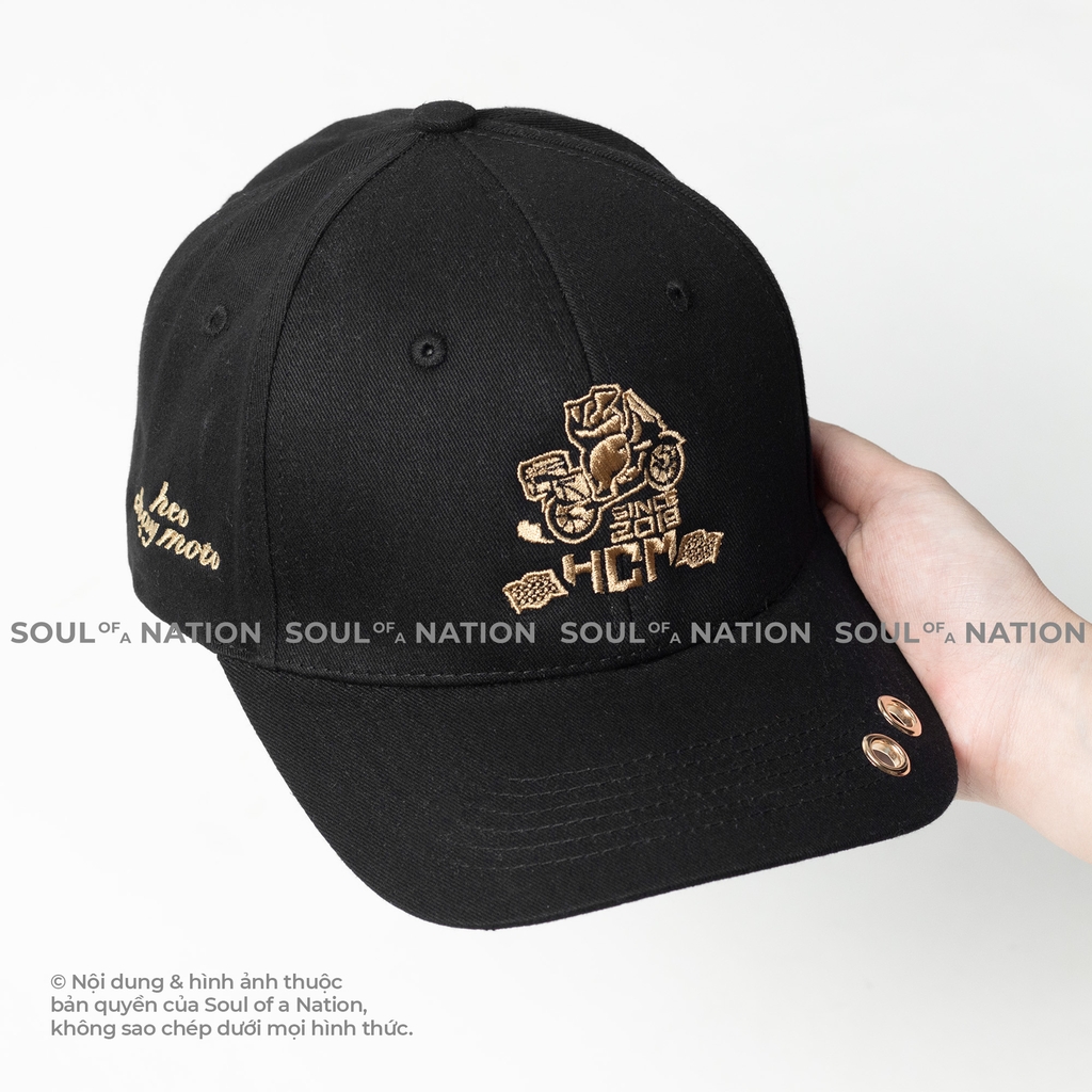 Dự án Nón lưỡi trai đồng phục thêu Heo Chạy Moto theo yêu cầu