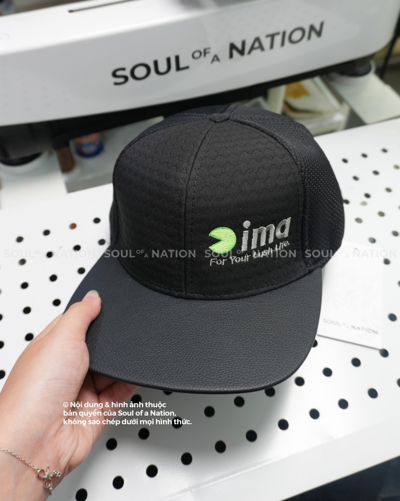 Dự án Nón lưỡi trai thêu IMA theo yêu cầu