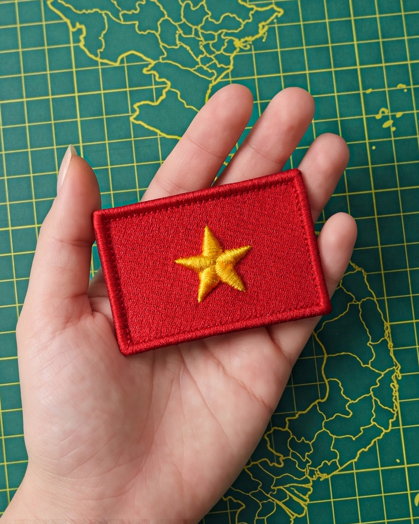 Patch Thêu - Cờ Việt Nam