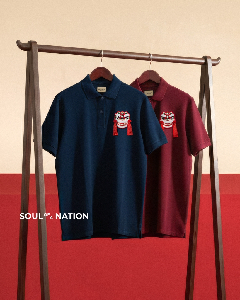 Áo Polo - Thêu Patch Lân Việt 2026