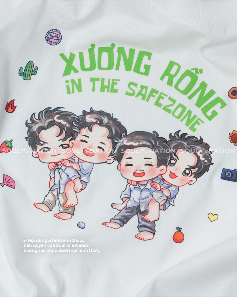 Dự án In hình chuyển chibi Xương Rồng in the SAFEZONE