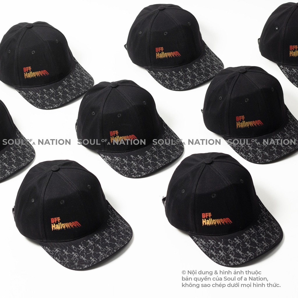 Dự án Nón lưỡi trai đồng phục in BFF Halloween theo yêu cầu