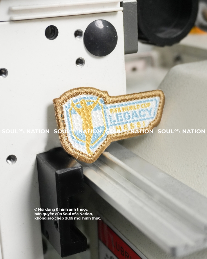 Patch in nhuộm chỉ FIFA WORLD CUP, MESSI theo yêu cầu