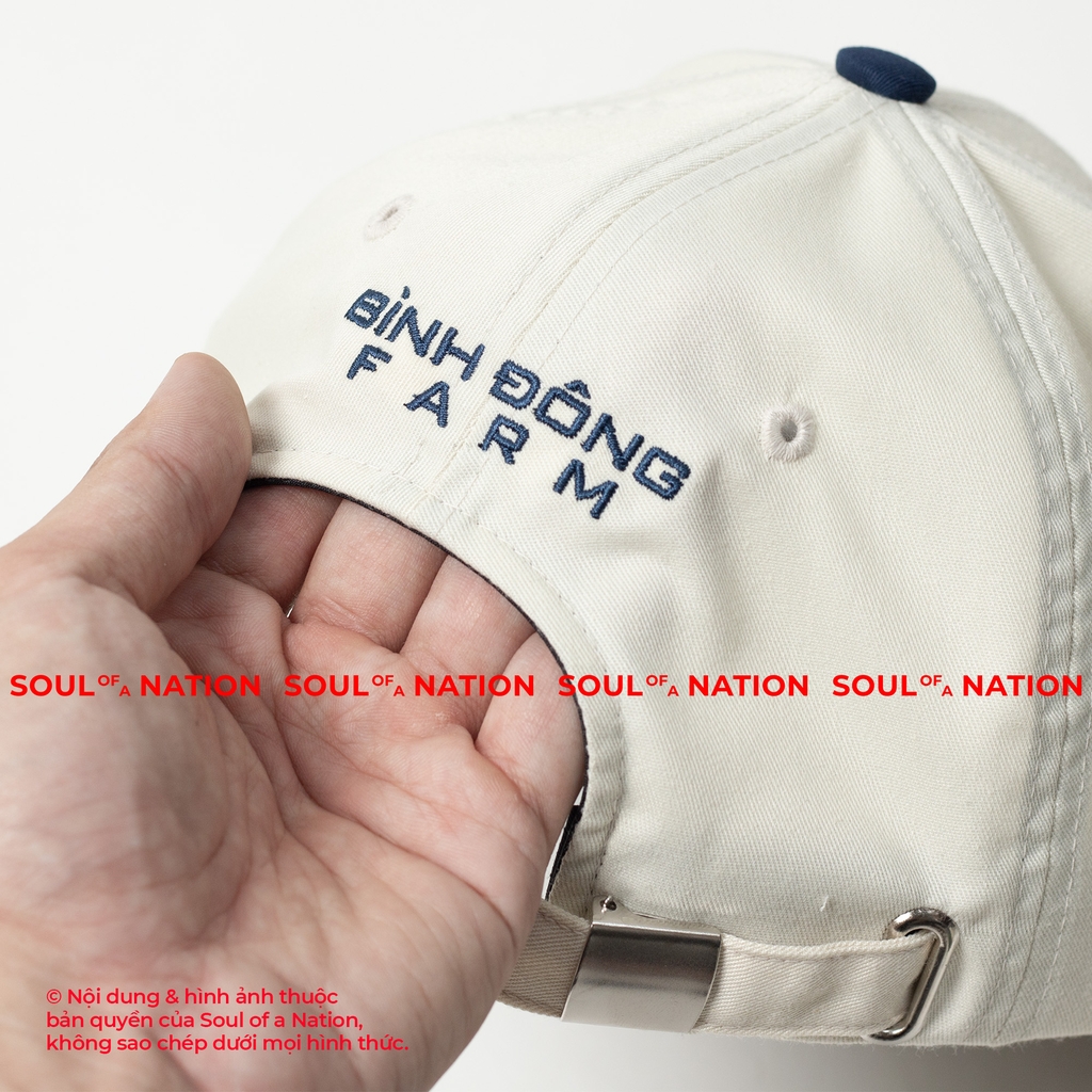 Dự án Nón trucker đồng phục thêu Bình Đông Farm theo yêu cầu