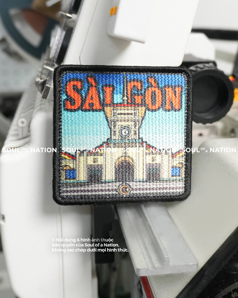 Patch in nhuộm chỉ Chợ Bến Thành theo yêu cầu