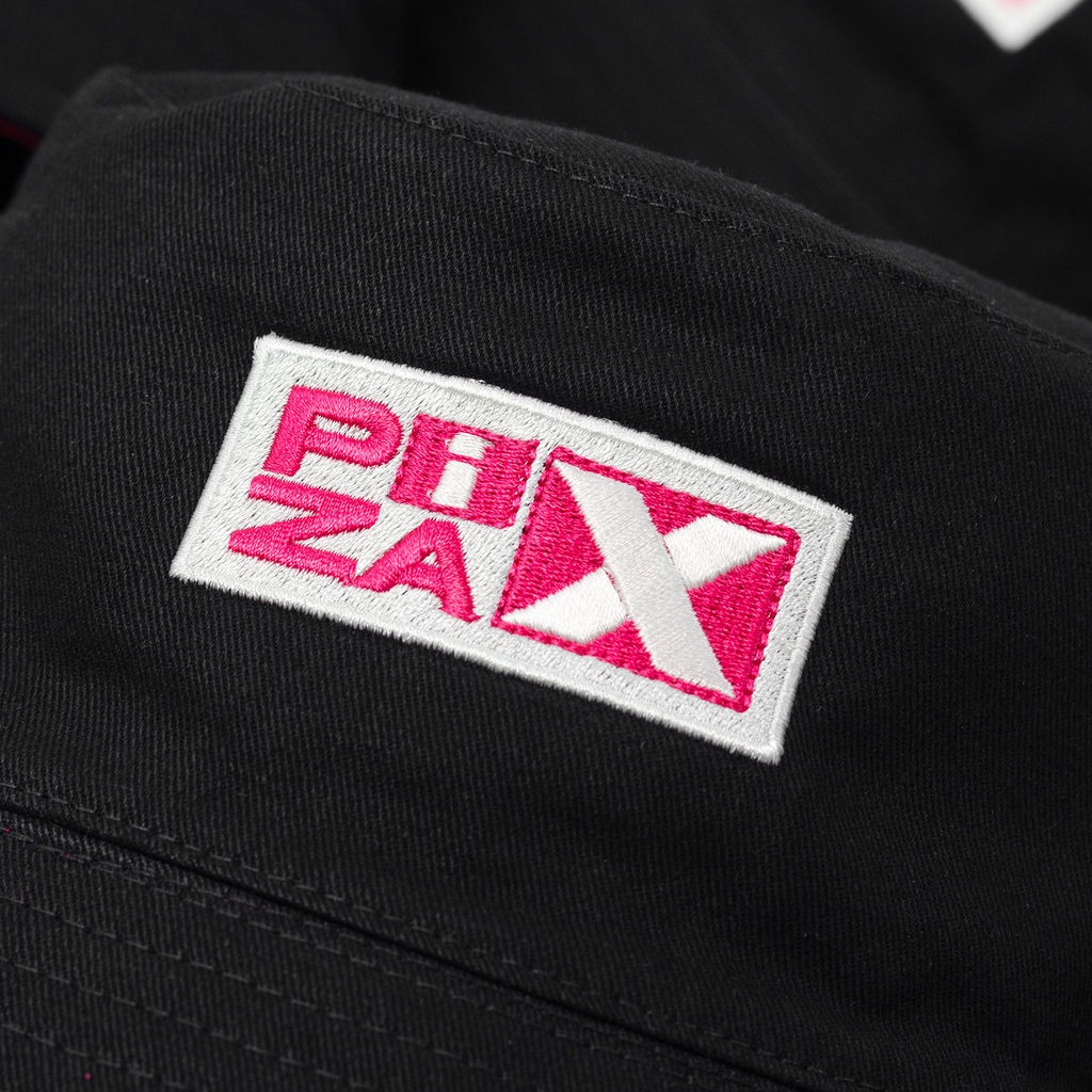 Dự án Nón bucket đồng phục thêu Pizax theo yêu cầu