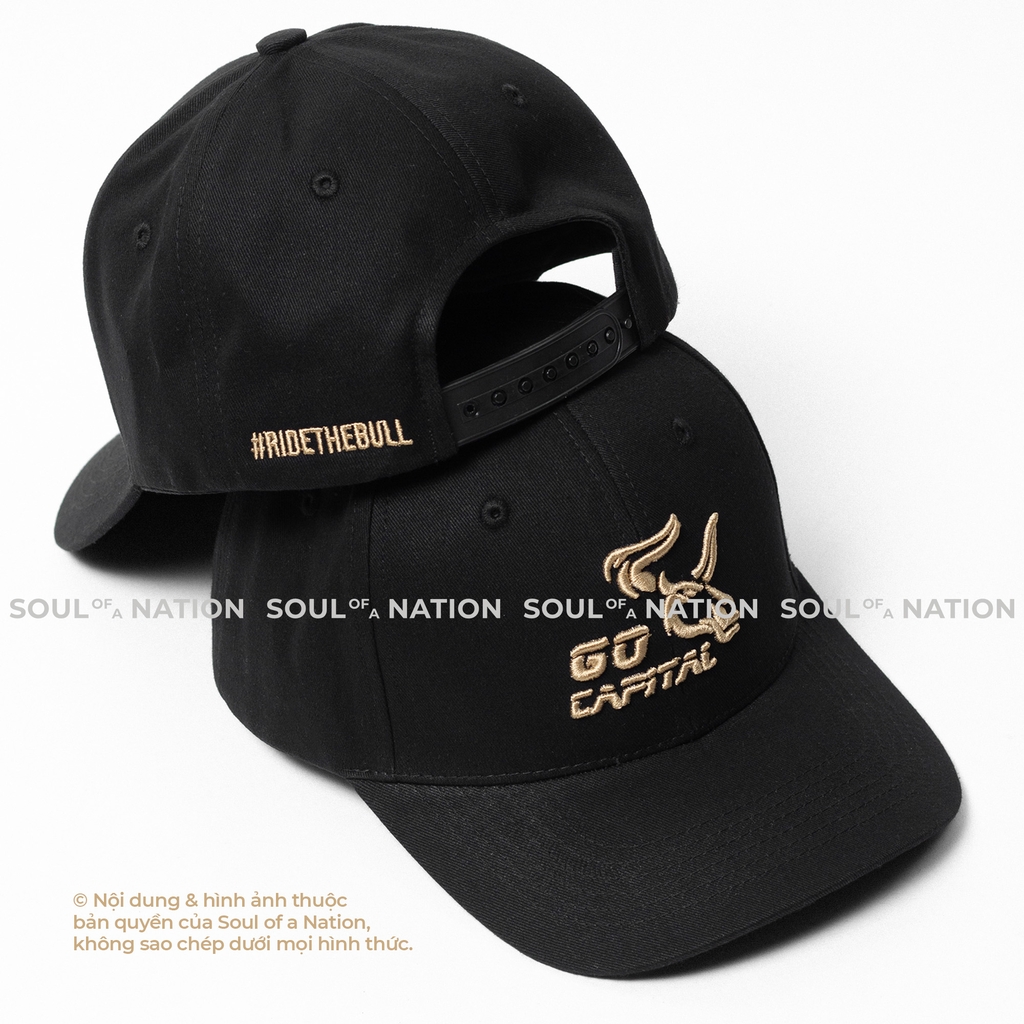 Dự án Nón lưỡi trai đồng phục thêu 3D GO Capital theo yêu cầu