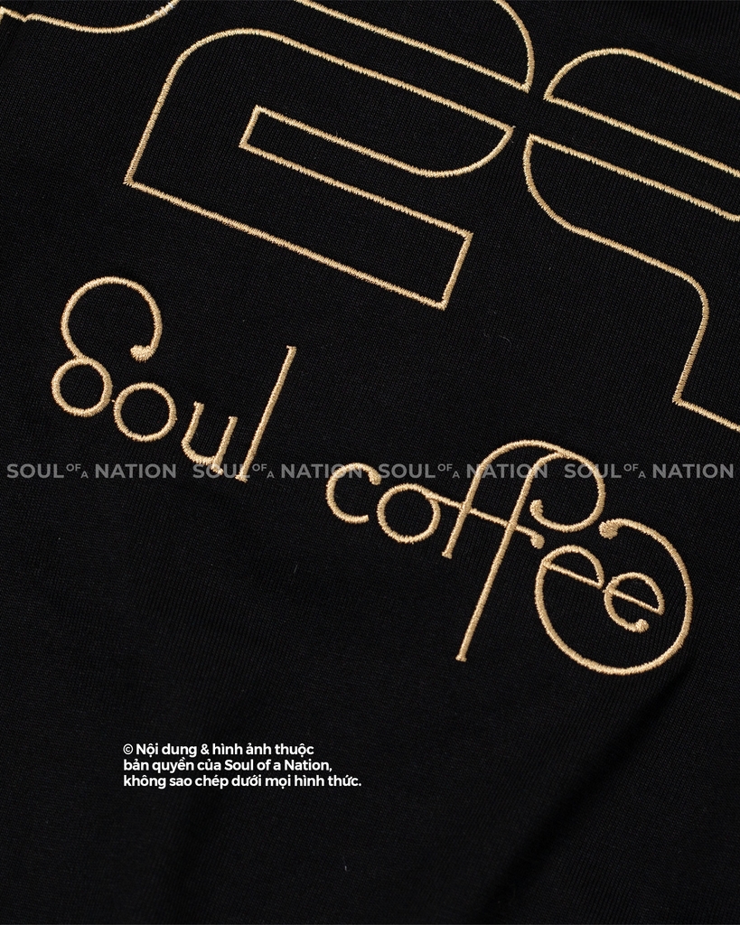Dự án Áo Thun thêu theo yêu cầu HYPER SOUL COFFEE