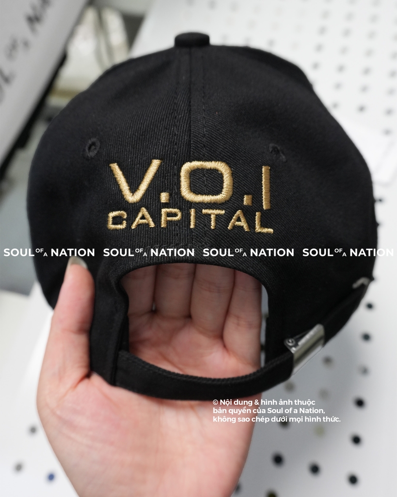 Dự án Nón lưỡi trai thêu theo yêu cầu V.O.I Capital
