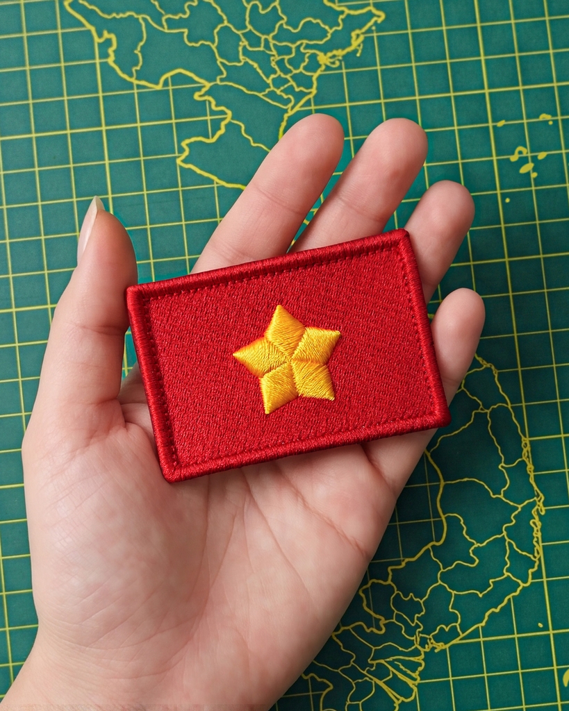 Patch Thêu - Cờ Việt Nam 1945