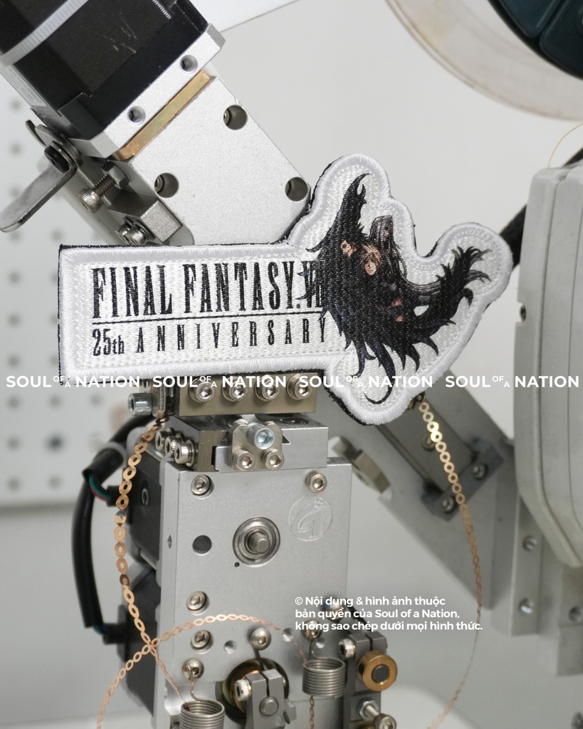 Patch thêu hình ôm viền FINAL FANTASY theo yêu cầu