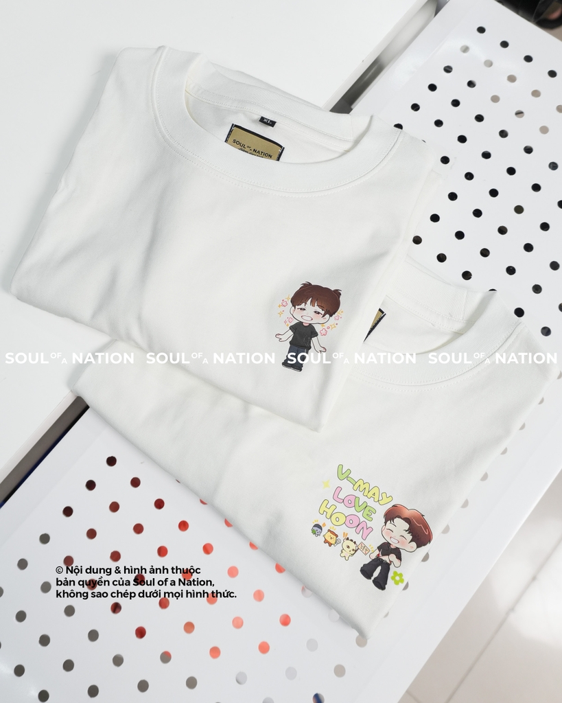 Dự án Áo Thun in theo yêu cầu V-MAY LOVE HOON