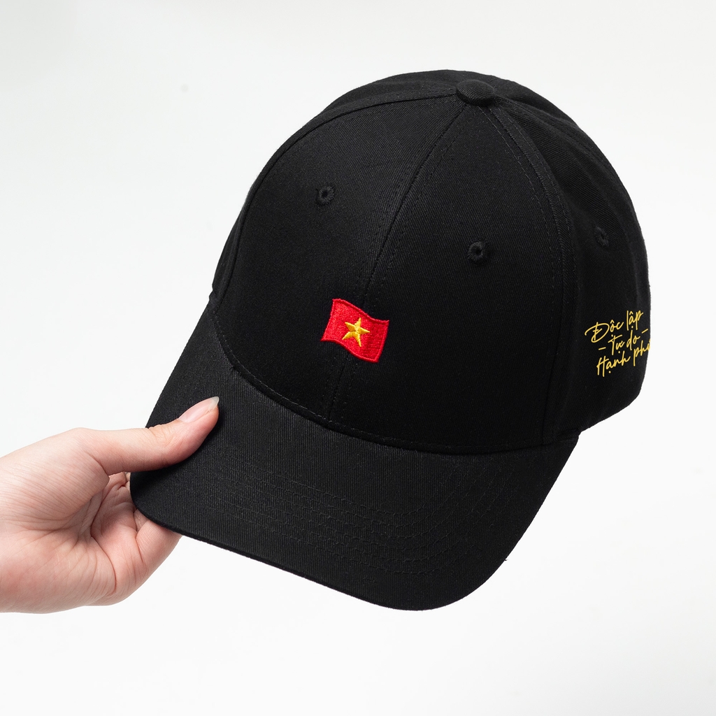 Nón Lưỡi Trai - Thêu Quốc Kỳ Việt Nam