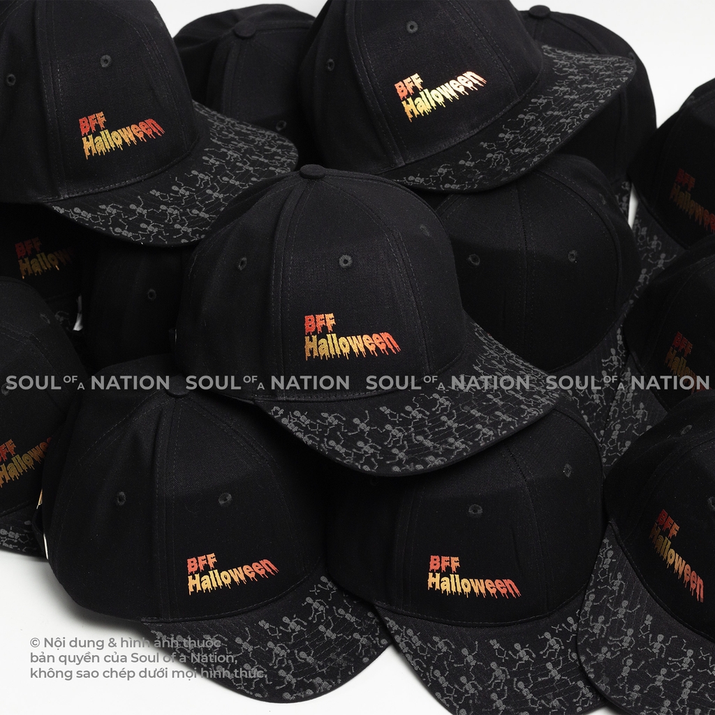 Dự án Nón lưỡi trai đồng phục in BFF Halloween theo yêu cầu