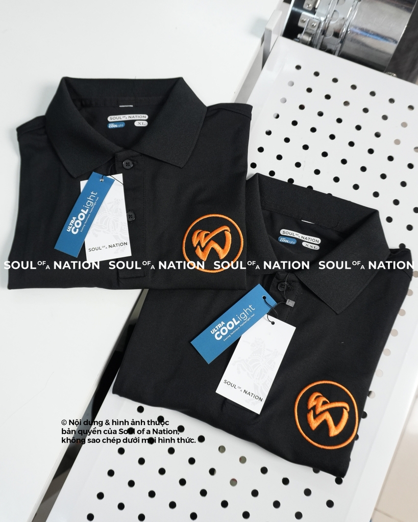 Dự án Áo Polo thêu theo yêu cầu logo W